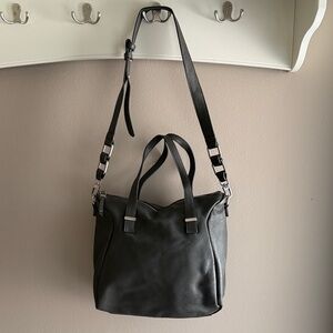 Urban Expression Dark Green vegan leather shoulder/crossbody purse